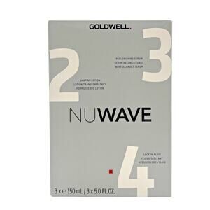 Goldwell NuWave Step 2-3-4 - 3 Count (Shaping Lotion5 oz Each